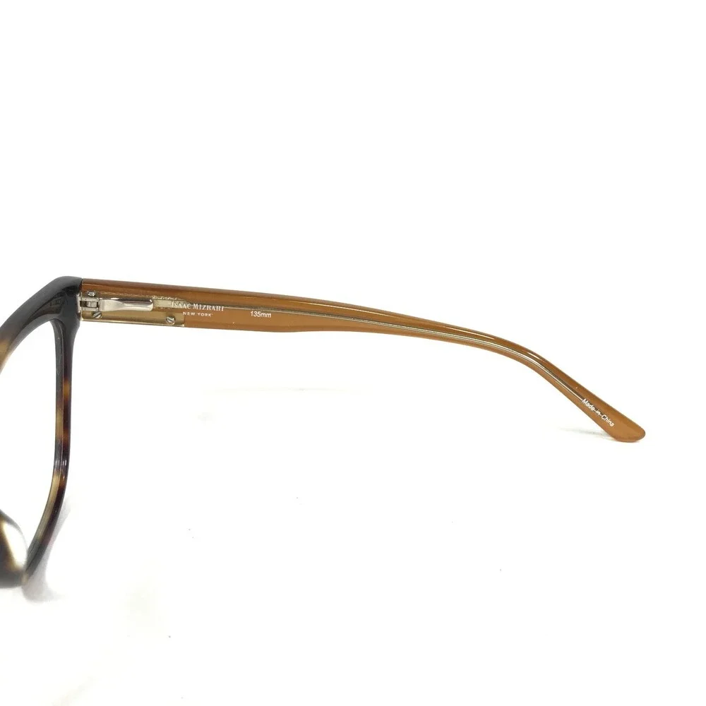 Isaac Mizrahi Eyeglasses Frames IM30019 Brown Tortoise Cat Eye 53-16-135